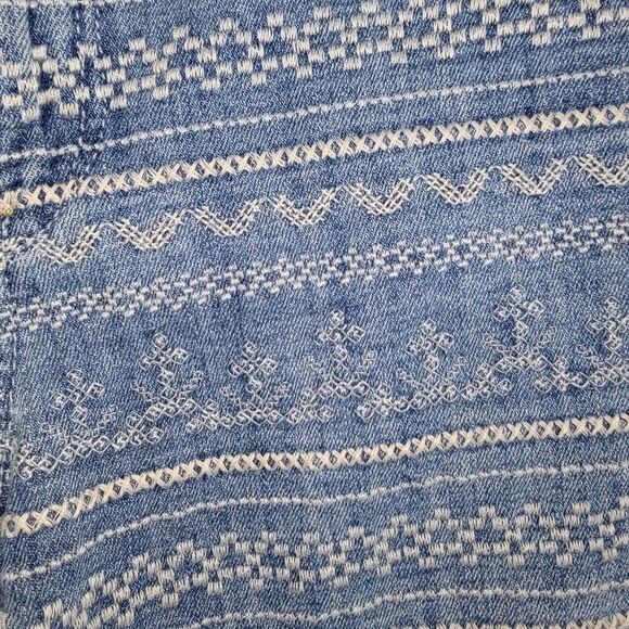 Pilcro & the Letterpress Anthropologie The Stet Jean Shorts 27 - Picture 4 of 7